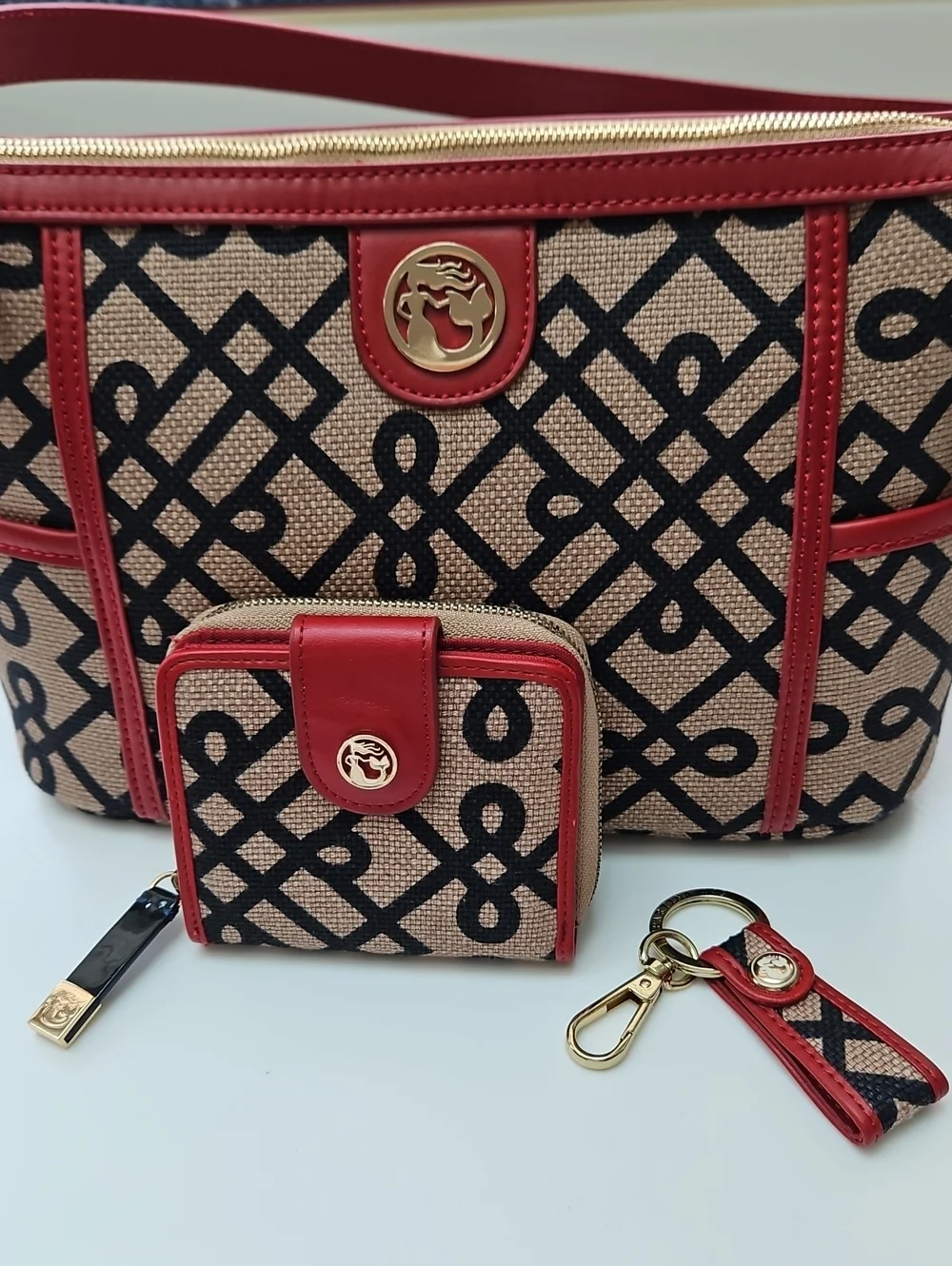 Spartina 449 '1715 Low Country Reign' Satchel, Matching Wallet & Key Fob